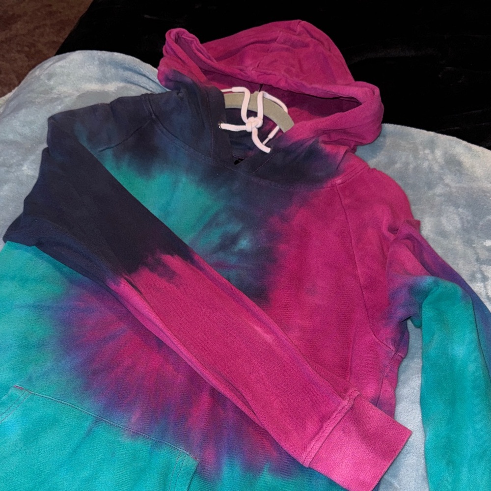 Zine Clothing Multicolor Tie-Dye Hoodie